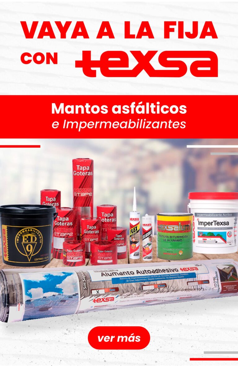 Asesoría técnica incluida en ventas de impermeabilizantes