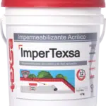 Impermeabilizante acrílico en frio de fácil aplicación para impermeabilización de terrazas, cubiertas y techos no transitables Impertexsa con acabado de colores decorativo y estético