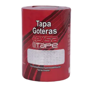 Cinta tapagoteras asfáltica autoadhesiva con Foil de aluminio