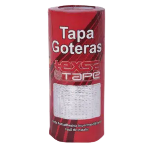 Cinta tapagoteras asfáltica autoadhesiva