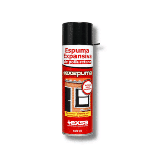 Espuma expansiva de poliuretano Texspuma Texsa para sellar, rellenar y aislar