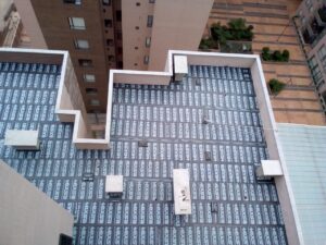 Cubierta con condiciones de soporte para instalar mantos asfálticos